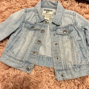 Toddler jean jacket